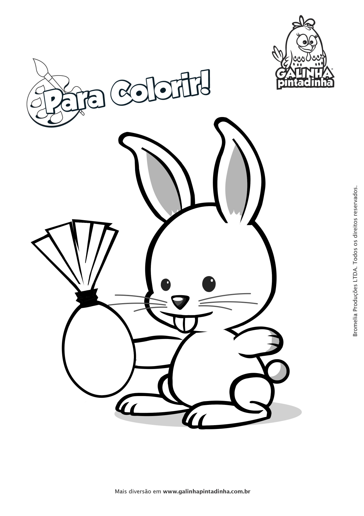 Desenhos de Animais para colorir - Bora Colorir